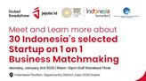 Indonesian startups attract international investors at the Expo 2020 Dubai