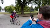 After yearslong cycling trip across the country, 20 women make it to Yorktown