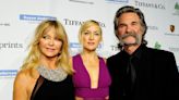 Goldie Kawn and Kurt Russell step out to show support for Kate Hudson during star-studded album release party