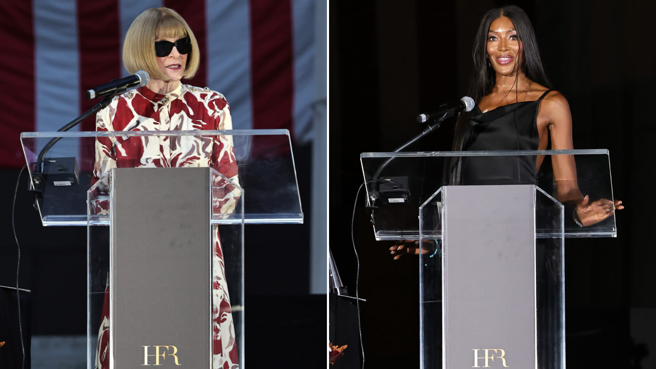 Naomi Campbell and Anna Wintour kick off New York Fashion Week with a spicy exchange of words