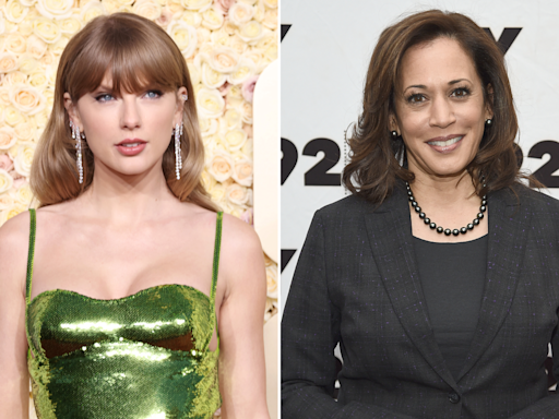 What Taylor Swift has said about Kamala Harris