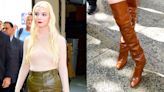 Anya Taylor-Joy Dons Luxe Leather in Thigh-High Boots for ‘Furiosa’ Press Tour