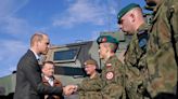 Russia-Ukraine war – live: Prince William makes surprise trip to Poland base near border