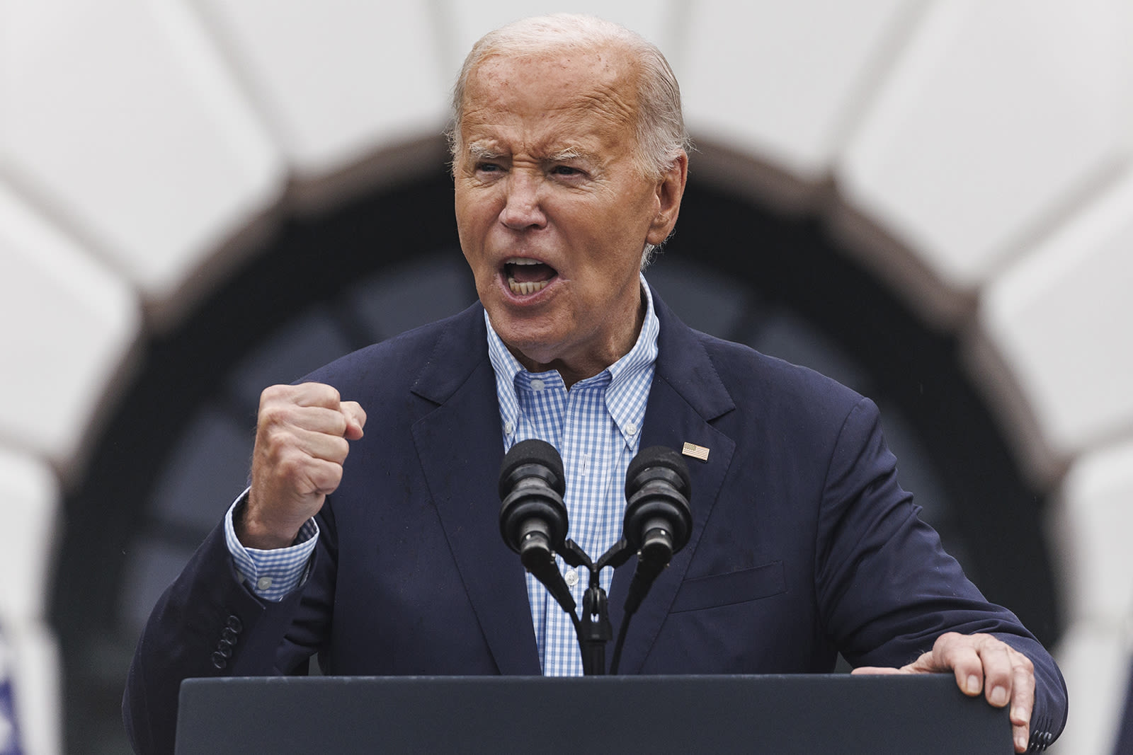 Biden set for ABC interview after fiery speech aimed at turning campaign around