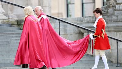 Charles and Camilla look every inch King and Queen at St Paul’s Cathedral service