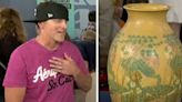 Antiques Roadshow guest’s ‘heart thumping’ at 6-figure price for £4 charity vase