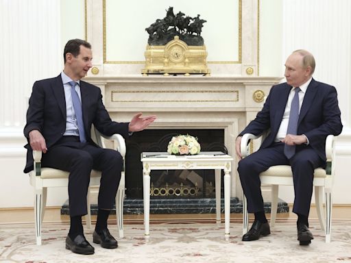 Russia's Putin hosts Syria's Assad in the Kremlin as tensions rise in the Middle East