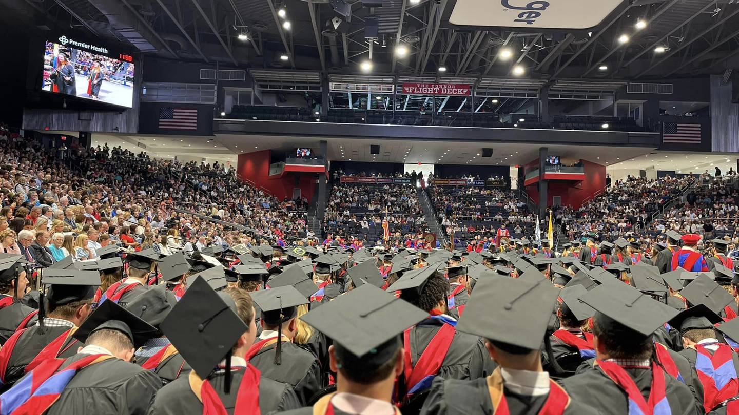 Commencement ceremonies continue today at University of Dayton