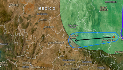 Maps show path of Alberto as storm moves over Mexico