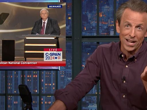 Seth Meyers Spots 3 Hilariously Awkward Moments At The RNC