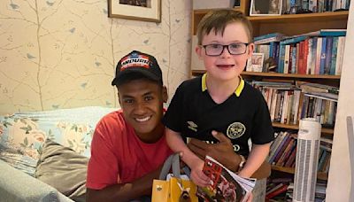 Boy with down syndrome contacts 'best friend' Ollie Watkins after win | ITV News