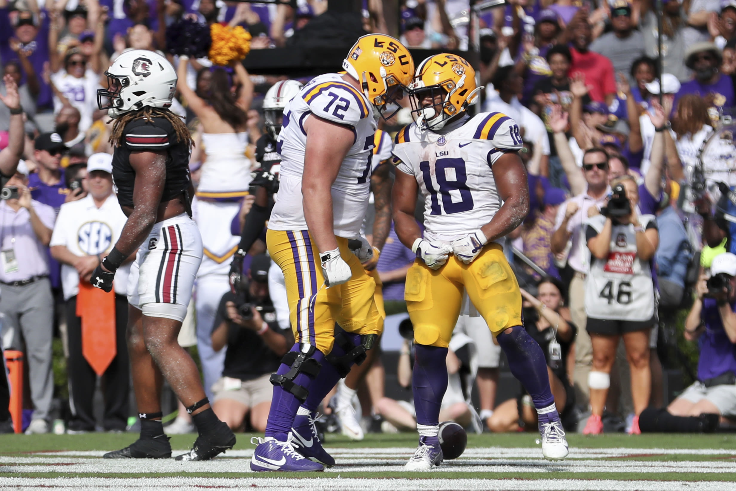 No. 16 LSU and UCLA have plenty to clean up heading into the Bruins' visit to Death Valley