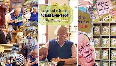 Ruskin Bond’s ‘Happy 90th’ comes with a special announcement