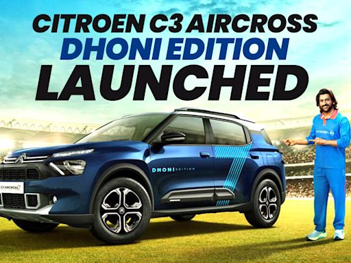 Citroen C3 Aircross ‘Dhoni Edition’ Launched From Rs 11.82 lakh - ZigWheels