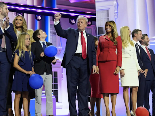 Trump family dynamics highlighted at the Republican National Convention