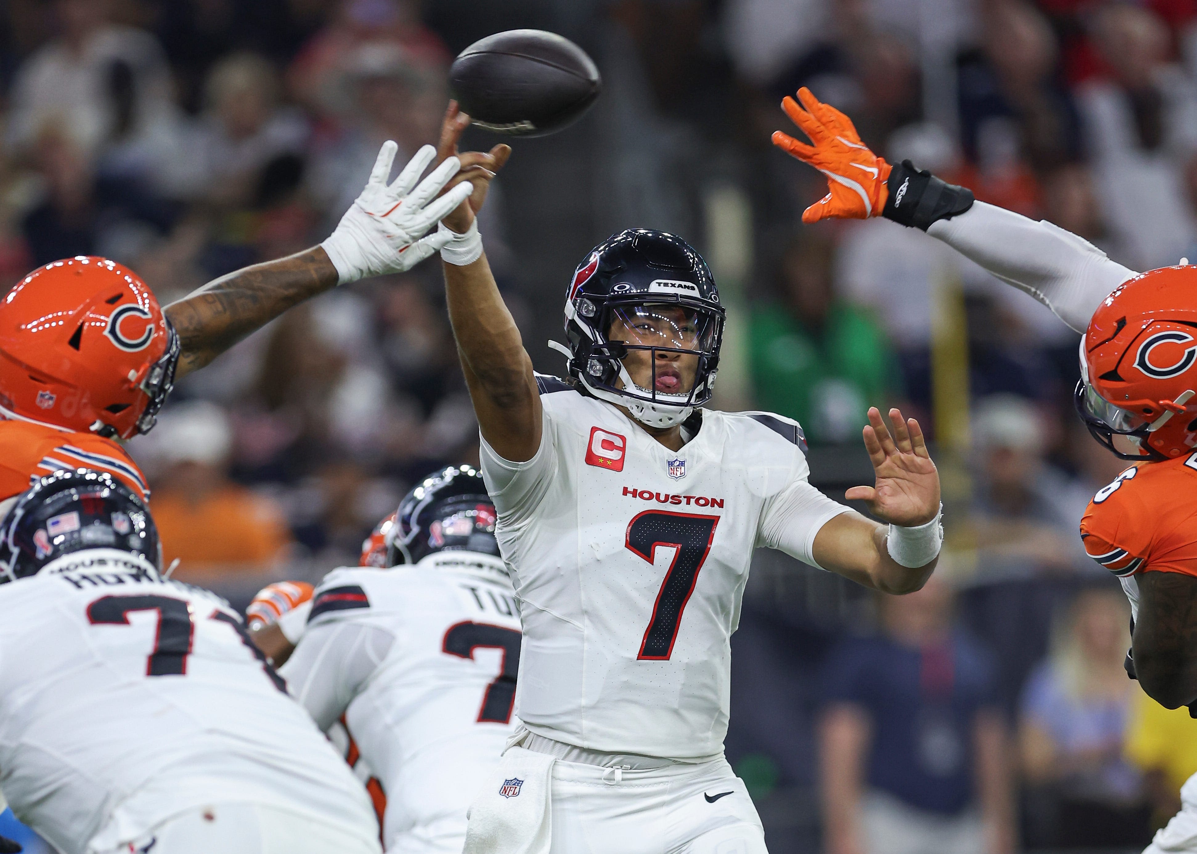 Texans QB C.J. Stroud sets NFL record in Sunday night victory