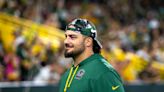 It's a girl! David Bakhtiari and wife Frankie welcome their first baby