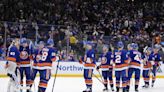 Islanders score 3 goals in 1st period en route to 4-2 win over Rangers. Zibanejad leaves with injury