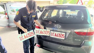 車行1.2萬元購買假車牌 桃警鷹眼破獲車行偽造車牌案