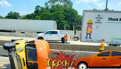 WATCH: Oscar Mayer Wienermobile Involved in Accident, Does a Hot Dog Roll