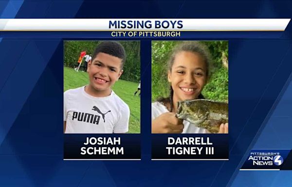 Pittsburgh Police search for missing 2 boys out of the Carrick area