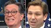 'Come On, Ron!': Stephen Colbert Taunts DeSantis For Losing Disney Fight