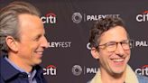 Andy Samberg helps Seth Meyers celebrate 10 years of ‘Late Night’ at PaleyFest 2024 [Watch Red Carpet Interview]