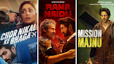 Most Watched Indian Movies & Series on Netflix 2023: Rana Naidu, Chor Nikal Ke Bhaga, Mission Majnu & More