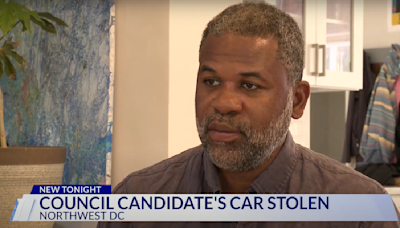 D.C. Council Candidate Running Over Crime Has Car Stolen While Hanging Up Campaign Posters