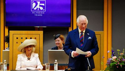 King hails Senedd as ‘essential to life of Wales’ as he marks 25th anniversary