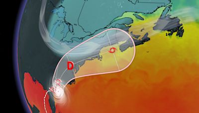 Debby stalls before taking aim at Canada later in the week