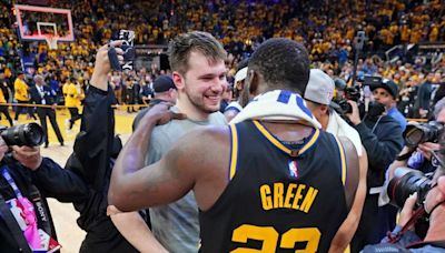 Draymond Green on Mavs: Luka Doncic, Kyrie Irving ‘Have Look of Champion’