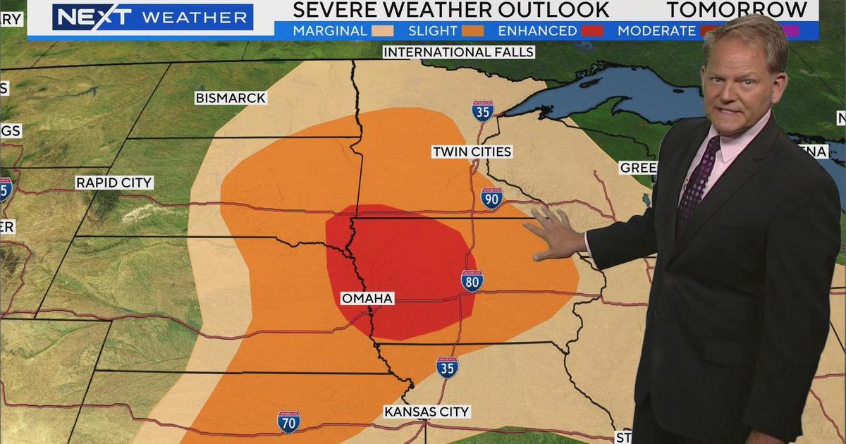 NEXT Weather Alert Wednesday in Twin Cities for possible severe storms