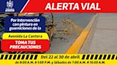 ¡Alerta! Continuarán trabajos de pintura en guarniciones de La Cantera