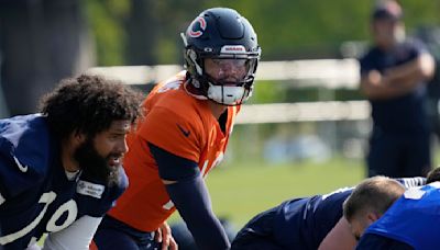 Bears QB Caleb Williams: 'I think I'm on track to be ready'