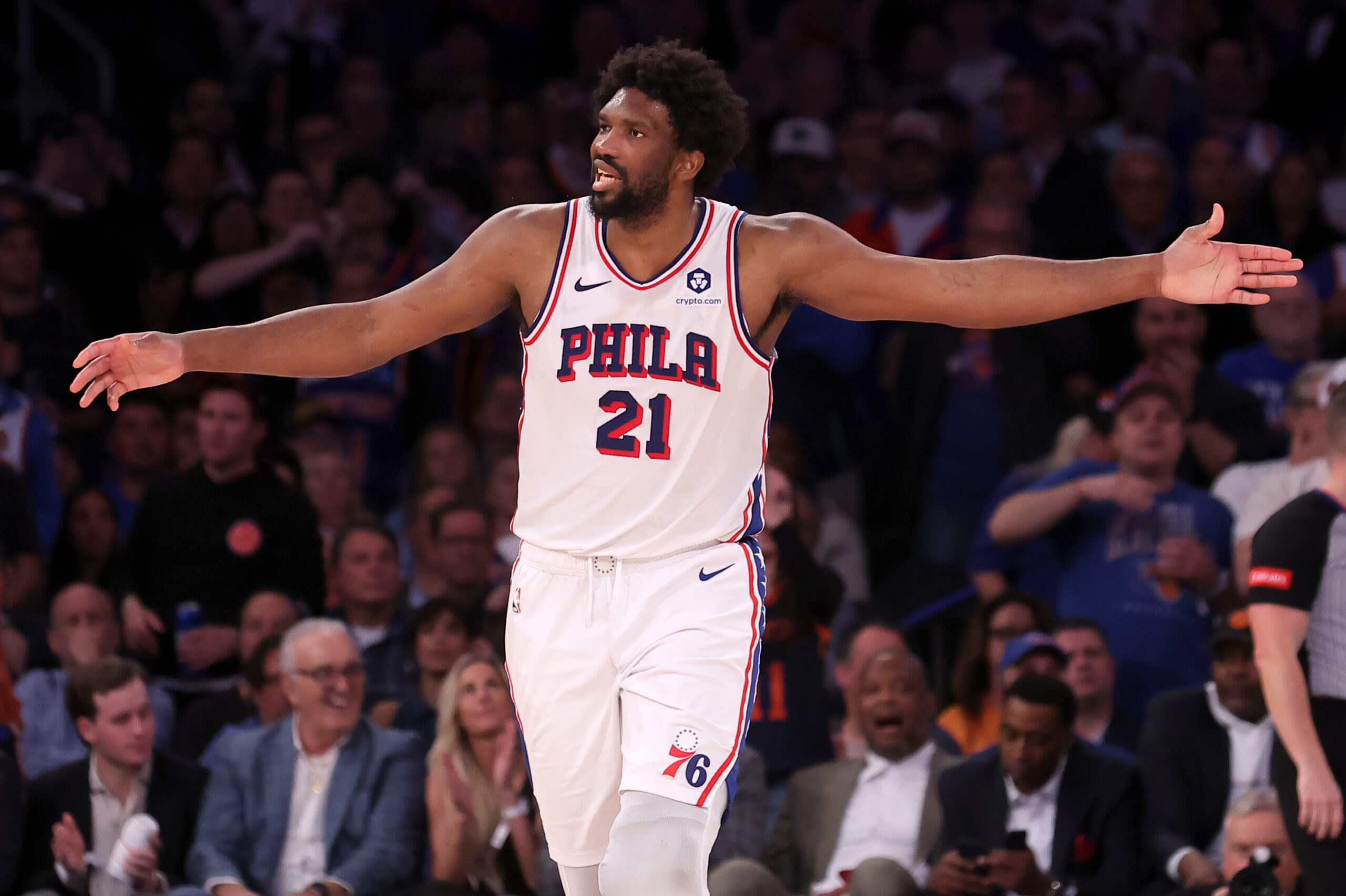 Sixers president Daryl Morey discusses Joel Embiid’s health concerns