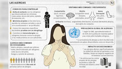Tres factores hacen más frecuentes las alergias respiratorias en Cochabamba