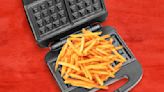 Break Out The Waffle Iron To Transform Leftover French Fries