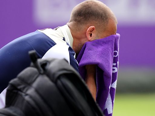 Dan Evans worried about missing Wimbledon and Olympics after knee injury