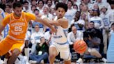 No. 17 UNC builds big lead then holds off No. 10 Tennessee 100-92 in ACC/SEC Challenge