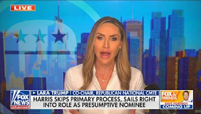 ‘This Is Insane!’ Lara Trump Melts Down Over Kamala Harris Presumed Nomination ‘Without Getting Any Votes’