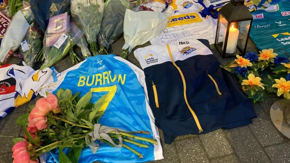 Prince William and Sinfield lead tributes to Rob Burrow