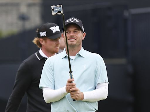 Hutsby goes from working in a pro shop to a dream start in British Open