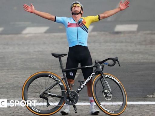 Paris Olympics cycling road race: Remco Evenepoel wins gold