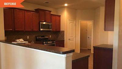 Before and After: A Dark and Dated Kitchen Gets a Fresh New Look for $2500