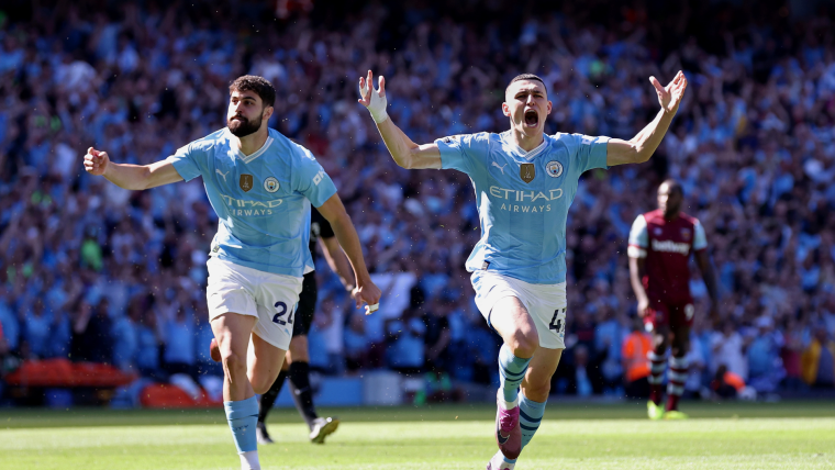 Man City vs. West Ham final score, result, stat as Foden and Rodri fire Guardiola's men to record fourth-straight title Premier League title | Sporting News United Kingdom