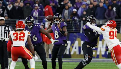 Lamar Jackson lands behind Josh Allen and Joe Burrow in ranking of NFL’s top 10 QBs