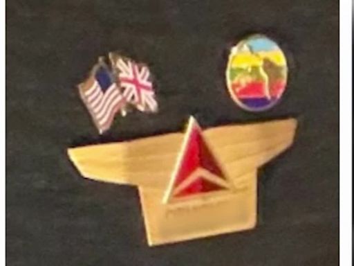 Delta flight attendants harassed as airline bans all non-U.S. flag pins on uniforms, colleague says