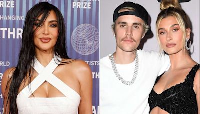 Justin Bieber Cuddles Wife Hailey in Video from Coachella as Kim Kardashian Gushes: ‘I Love You Guys’