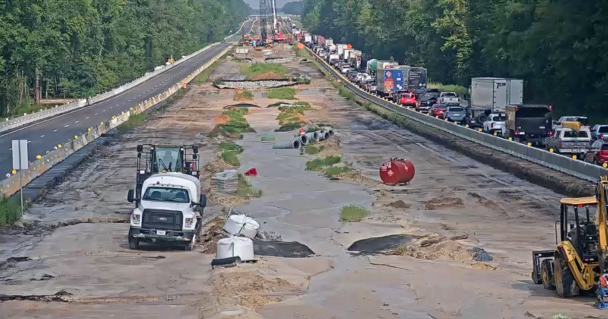 I-26 detour routed in Ridgeville after overnight rains will continue through late Aug. 9